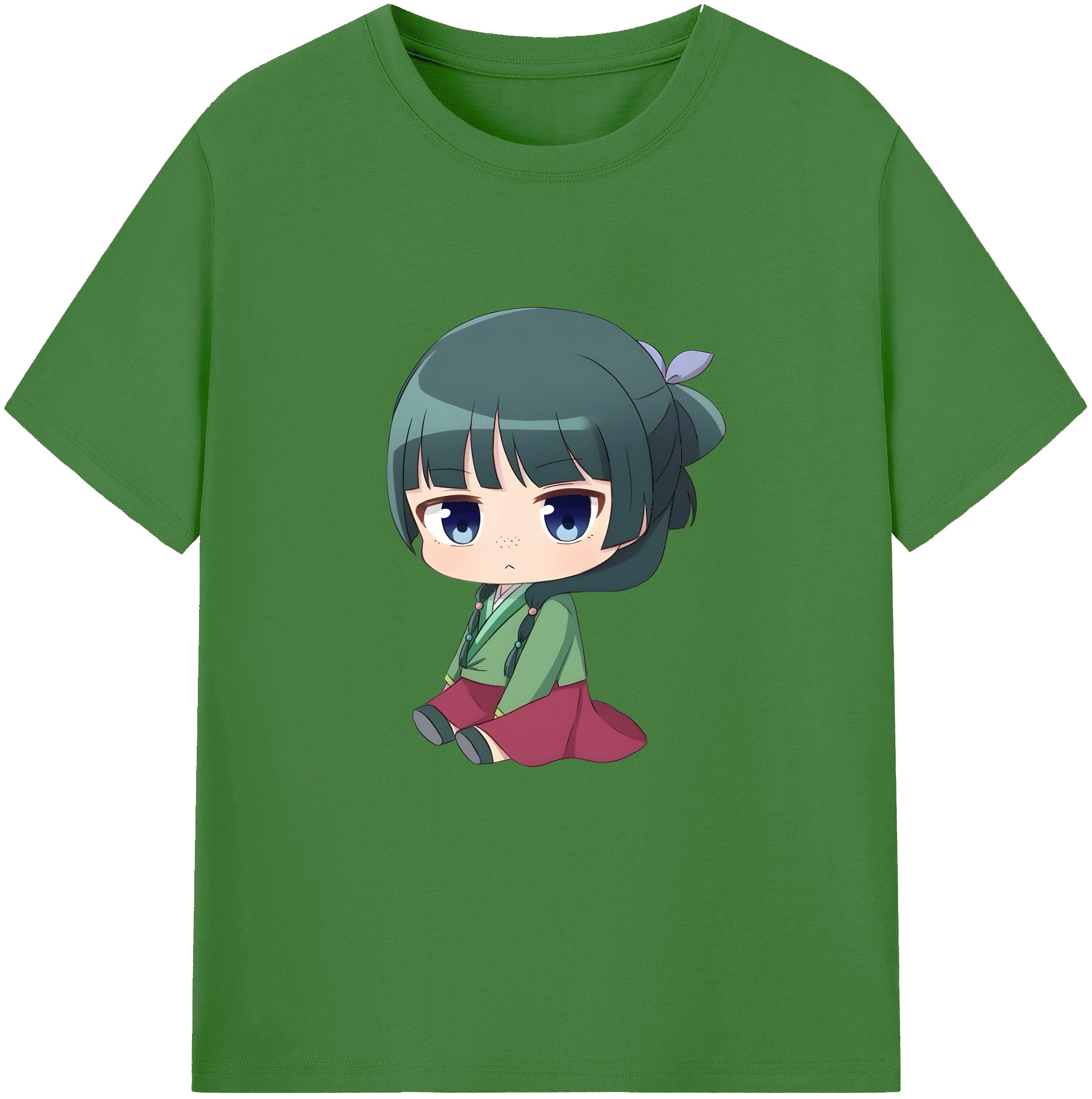 （画像用） 薬屋のひとりごと The Apothecary Diaries レディースカジュアルプリントTシャツ（綿100％）